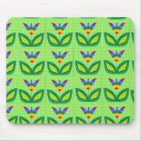 God's Rainbow Garden mousepad