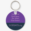 GODSAYS.org Keychain