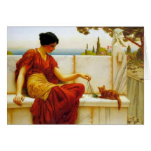 Godward’s “The Tease” - Card
