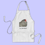 Goegeous Lavender Ameraucana Rare Breed Rooster aprons