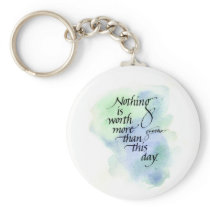 Goethe quote key chain