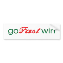 GoFastWin - Original Bumper Stickers