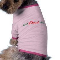 GoFastWin - Original Pup Shirt pet clothing by ishapespace GoFastWin - Original Pup Shirt pet clothing