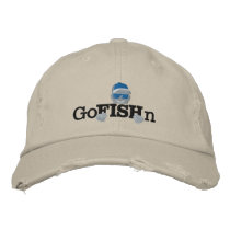GoFISHn Baseball Cap embroidered hats by gofishn GoFISHn Baseball Cap embroidered hats