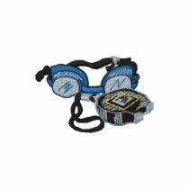Goggles and Stopwatch embroidered shirts