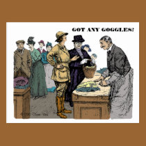 Goggles Postcard postcards
