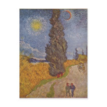 Gogh, Vincent van Landstra?e mit Zypressen 1890 Te Postcards
