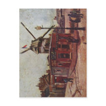 Gogh, Vincent van Le Moulin de La Galette 1886 Tec Post Cards