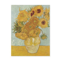 Gogh, Vincent Willem van Stilleben mit 12 Sonnenbl Post Cards