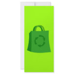 GoGreenShoppingBag_Vector_Clipart Full Color Rack Card