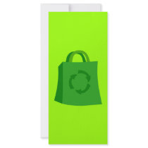 GoGreenShoppingBag_Vector_Clipart Full Color Rack Card