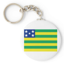 Goiás, Brazil Flag Key Chains