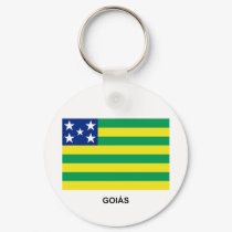 Goiás, Brazil Flag keychains by Vexillophile Goiás, Brazil Flag keychains