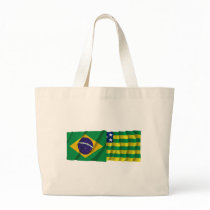 Goiás &  Brazil Waving Flags Bag