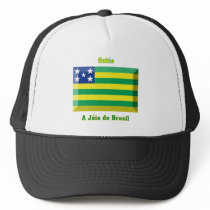 Goiás Flag Gem hats by Vexillophile Goiás Flag Gem hats