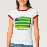 Goiás Flag Gem T Shirt