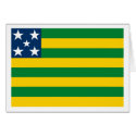 Goias Flag Greeting Card