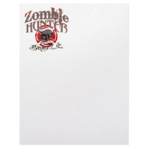 Goin' after Zombies! Customized Letterhead