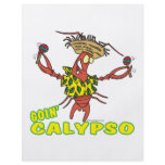 goin calypso funny lobster with maracas flyers