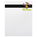 goin calypso funny lobster with maracas letterhead template