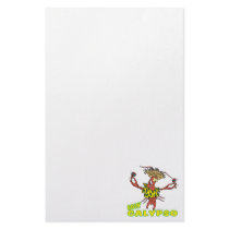 goin calypso funny lobster with maracas stationery