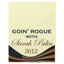 Goin' Rogue with Sarah Palin 2012 Custom Flyer
