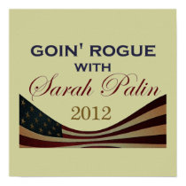 Goin' Rogue with Sarah Palin 2012 posters