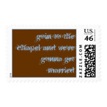 goin to the chapel and we're gonna get married postage by smb_love goin to the chapel and we're gonna get married postage