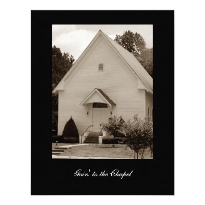 Goin' to the Chapel Invitation