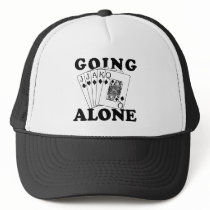 Going Alone Trucker Hats