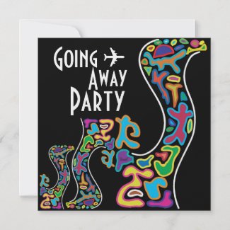 Going Away Party Invitation Card invitation