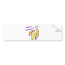 going bananas! banana bumper stickers by doonidesigns going bananas! banana bumper stickers