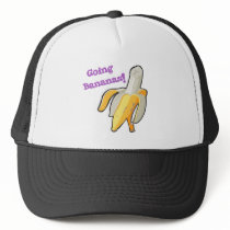 going bananas! banana trucker hats