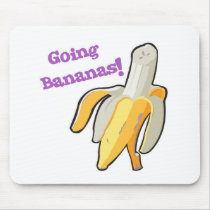 going bananas! banana mouse pads