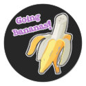 going bananas! banana stickers by doonidesigns going bananas! banana stickers