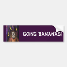 Going Bananas! Bumper Stickers