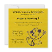 Going Bananas Invite