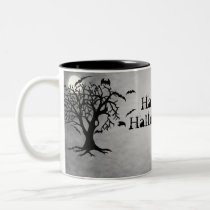 Going Batty Silver Halloween Coffee Mug