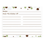 Going Dotty Blank Recipe Cards Post Cards