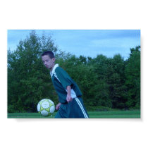 Going for a goal posters