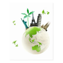 Going for Green! Post Cards