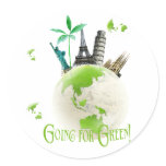 Going for Green! stickers