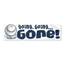 Going, Going Gone! Bumpersticker