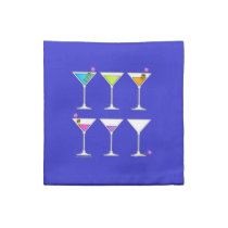 Going, Going, Gone Disappearing Martini American M Napkin