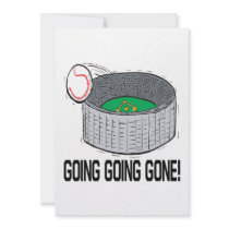 Going Going Gone Personalized Announcements