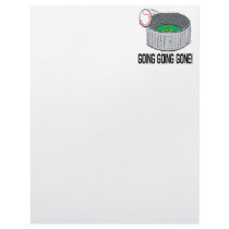 Going Going Gone Letterhead Template