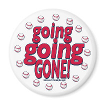 Going Going Gone! Magnet by fantasybaseball Going Going Gone! Magnet