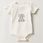 Going Green for Jesus Baby Onesis t-shirts