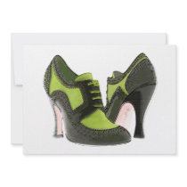 Going Green Heels Custom Announcements