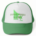 Going green is sexy hat by graficallyminded Going green is sexy hat